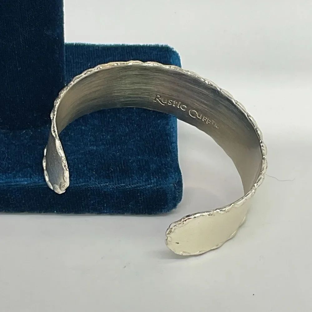 Rustic Cuff Engraved Cuff Bracelet - Picture 3 of 6